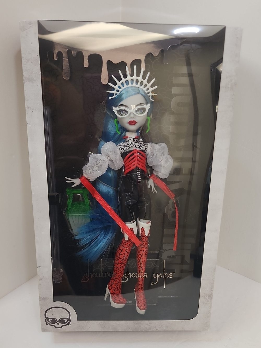 Monster High Ghouluxe Ghoulia Yelps Doll Mattel Collector 2023 NRFB